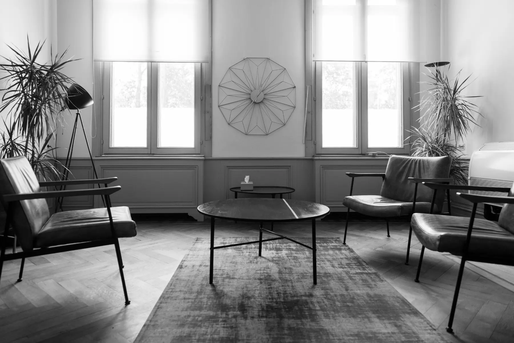 Interieur van groepspraktijk Ruimte
