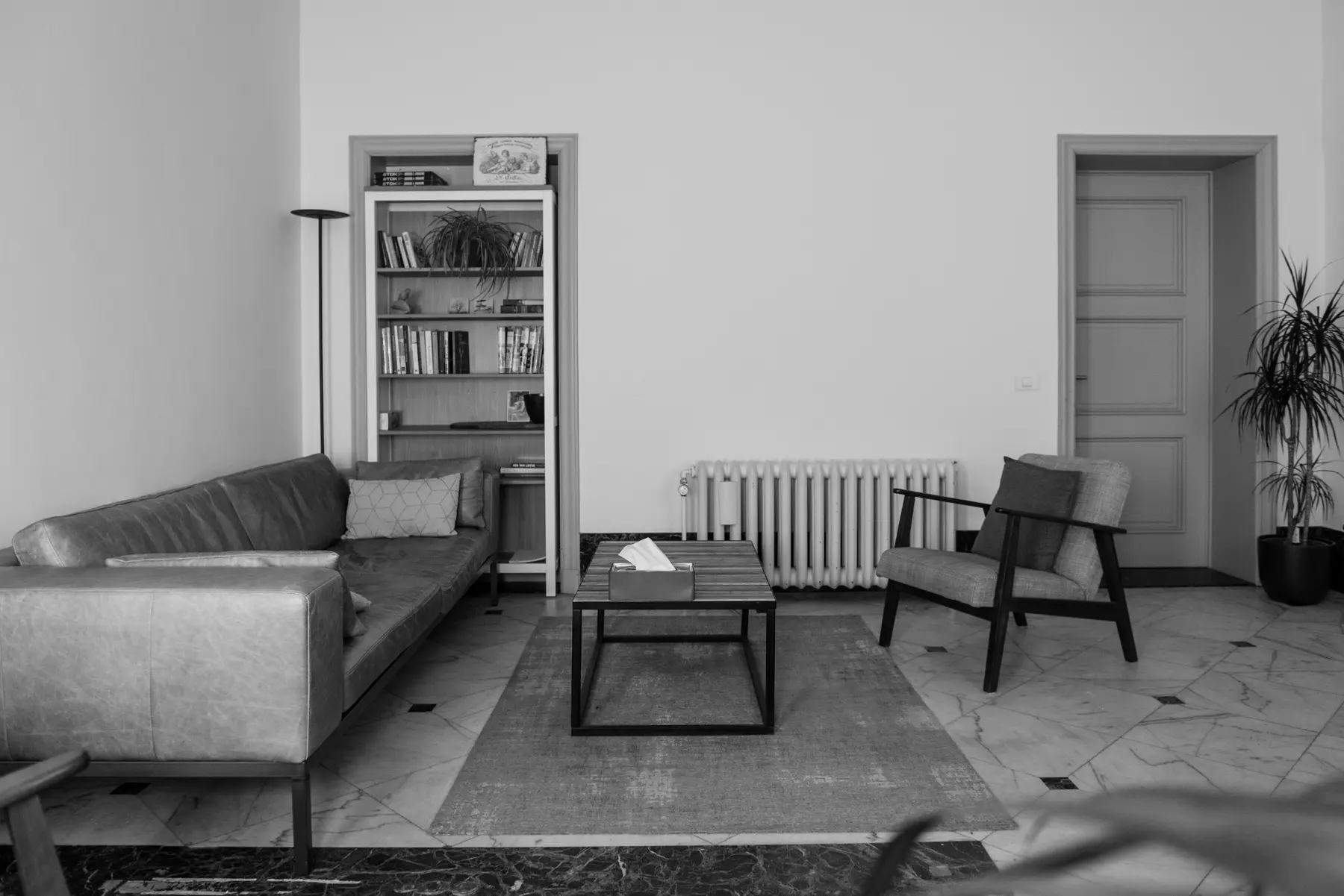 Interieur van groepspraktijk Ruimte