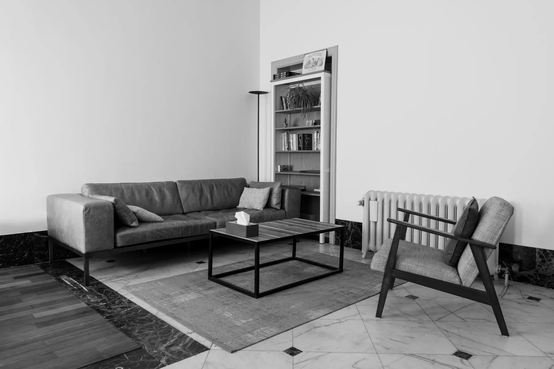 Interieur van groepspraktijk Ruimte